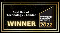 Mortgage Finance Gazette - Best Use of Technology Lender 2022