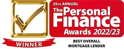 25th Annual The Personal Finance Awards 2022/23 - Best overall mortgage lender